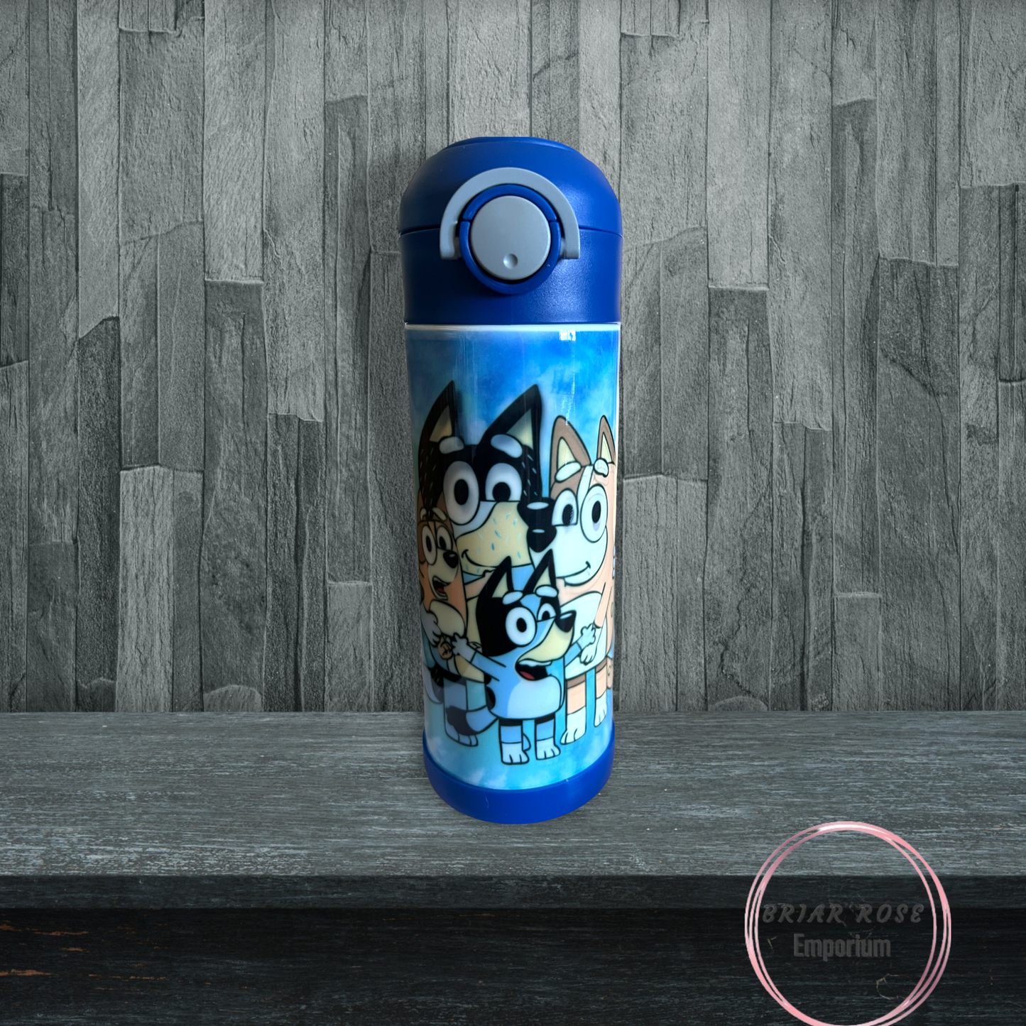 12oz Kids Flip Top Water Bottle - Sublimation – Marshall Made Tumblers